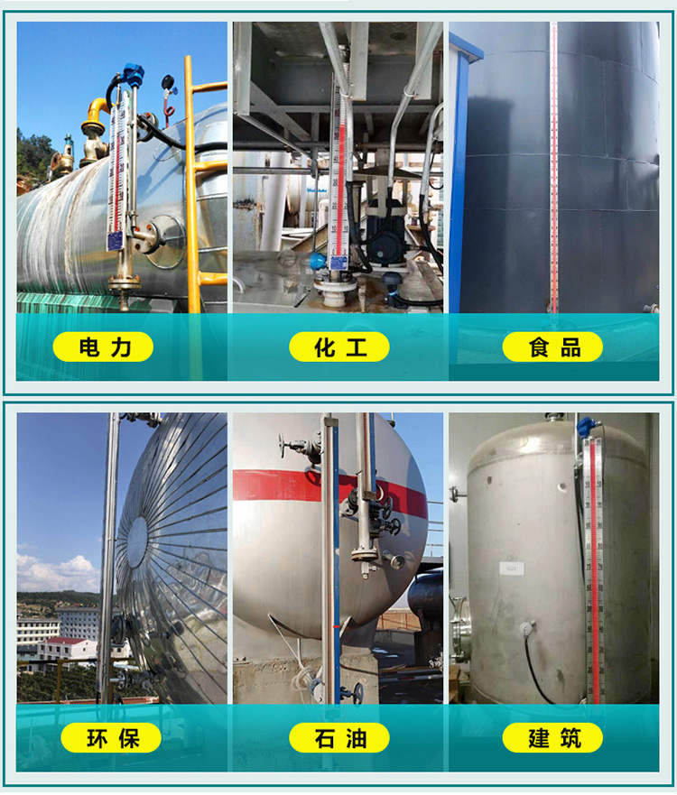 衛生型磁翻柱液位計（jì）現場安裝使用圖