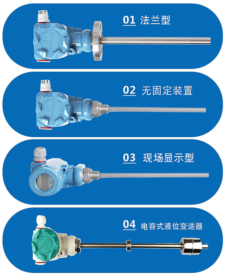 幹簧管式浮（fú）球液位計分類圖