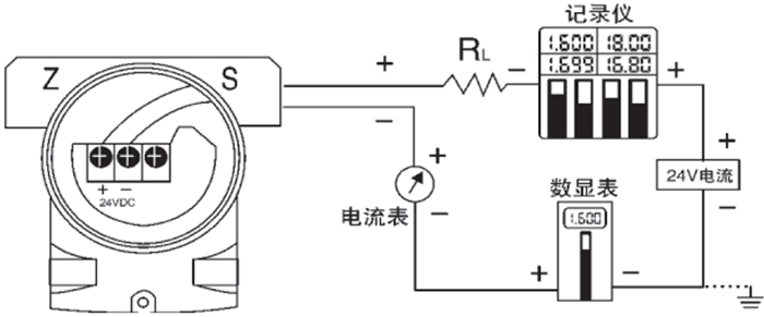 液位（wèi）壓力變送器接線圖