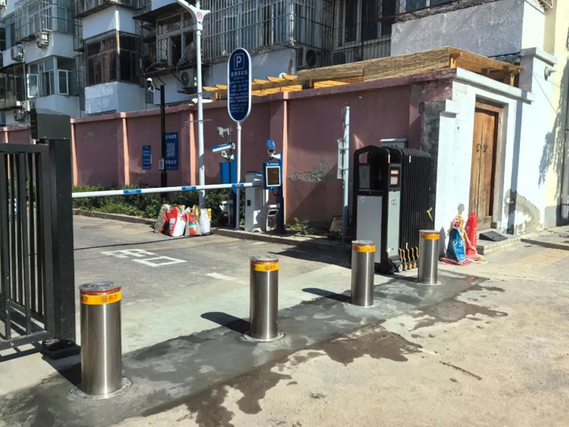 小區物業升降柱