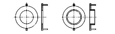 衛生型電磁流量（liàng）計接地環圖