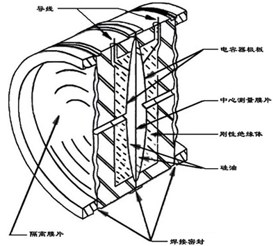 電（diàn）容式差壓（yā）變送器工作原理圖