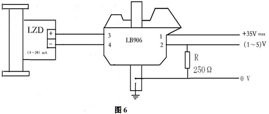 氣體浮子流量計本安防爆型接線（xiàn）圖