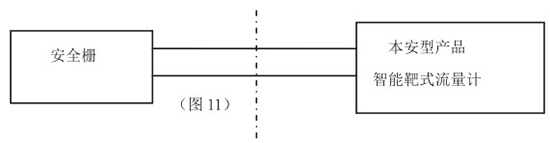 低溫液（yè）體流量（liàng）計本安係（xì）統接線圖